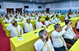 Members of the MDP Parliamentary Group--