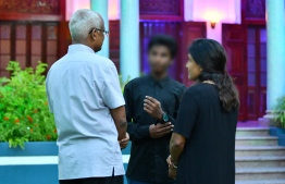 President and First Lady host iftar for Kudhakudinge Hiyaa children.  PHOTO: PRESIDENTS OFFICE