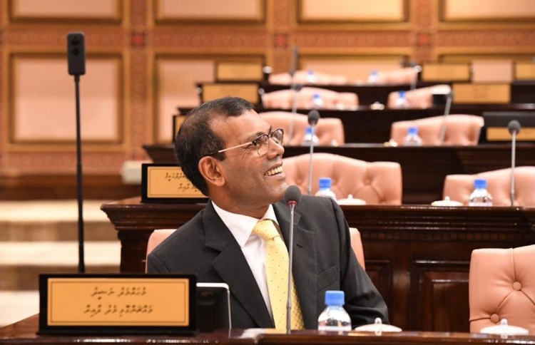 މަޖިލިހުގެ ރައީސްގެ މަގާމާއެކު ނަޝީދު ތާރީހުގެ ތެރެެއަށް