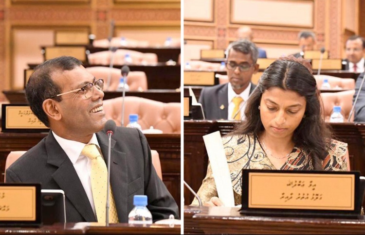 ނަޝީދާއި އީވާ ވަކިކުރަން ސޮއި ހޯދަން ފަށައިފި