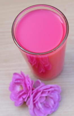All we want for Eid is - A tall glass of pink Sarubath! PHOTO: HAWWA AMAANY ABDULLA / THE EDITION
