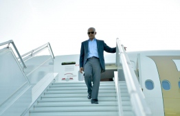 President Ibrahim Mohamed Solih returning from OIC Summit. PHOTO: PRESIDENTS OFFICE