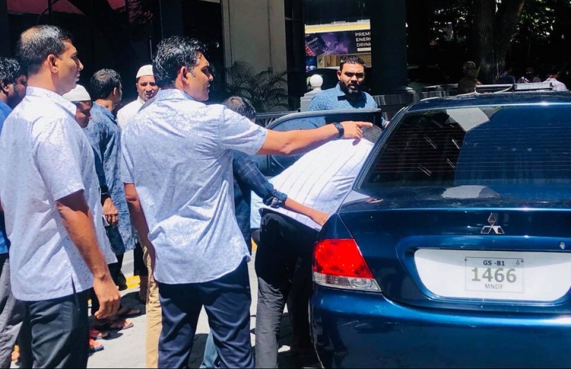 މިސްކިތަށް ވެއްޓުނު މީހަކަށް އެހީވުމުގައި ނައިބު ރައީސް