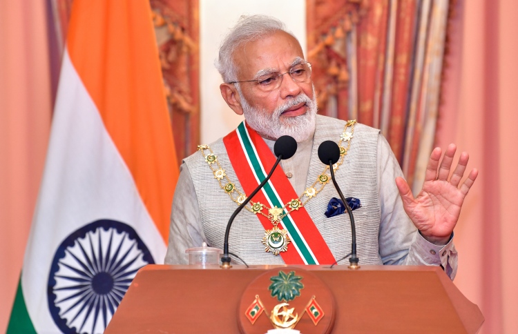 ރާއްޖެ އަށް އެހީވާން އިންޑިއާ އޮންނާނީ ތައްޔާރަށް:މޯދީ