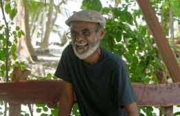 Hussein Rasheed, better known to colleagues, students and fans alike simply as Sendi, requires no introduction in the world of diving and such oceanic pursuits. PHOTO: HAWWA AMAANY ABDULLA / THE EDITION