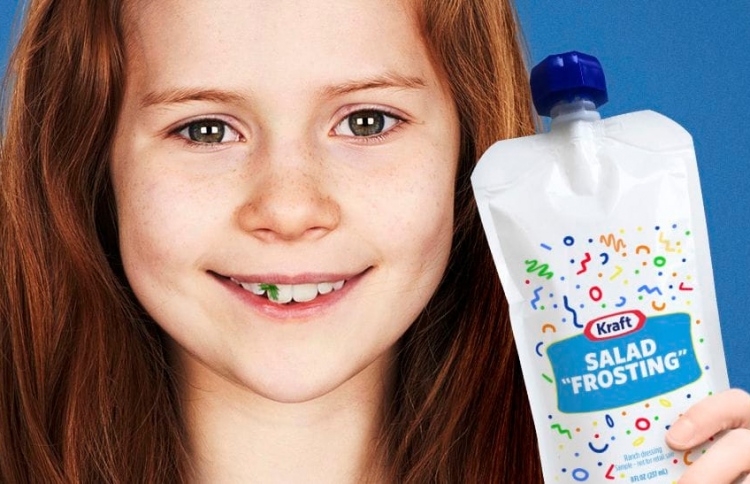 ކުޑަކުދިންނަށް ހާއްސަ "ސެލަޑް ފްރޮސްޓިން" އެއް