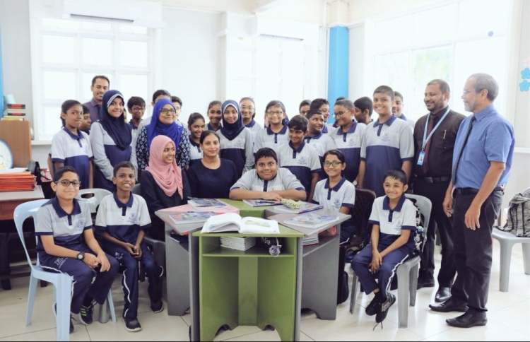 ދަރުމަވަންތަ ސްކޫލުގެ ކްލާސްރޫމުތައް އޭސީކޮށްފި