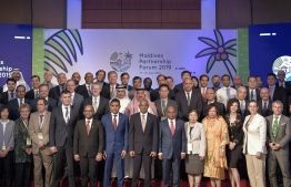 Over 60 delegations are participating at the Maldives Partnership Forum 2019. PHOTO: PRESIDENT'S OFFICE