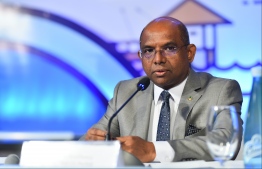 Minister of Foreign Affairs Abdulla Shahid. PHOTO: HUSSAIN WAHEED/ MIHAARU