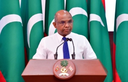 Minister of Foreign Affairs Abdulla Shahid. PHOTO: NISHAN ALI