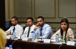 Members of the Parliament Committee on Independent Institutions attend a meeting held earlier: The committee has decided to share the flat list of the ACC with the heads of the former flat committee. -- Photo: Parliament
