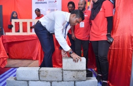 Vice President Faisal Naseem inaugurated the 'Hunaruveri 2019', held at Dharubaaruge Convention Centre. PHOTO: PRESIDENT'S OFFICE