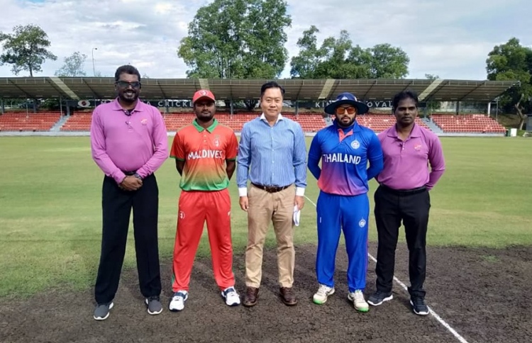 ކްރިކެޓް: ރާއްޖޭން ތައިލެންޑް ބަލިކޮށްފި