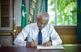 President Ibrahim Mohamed Solih has ratified the Legal Professions Bill. PHOTO: PRESIDENT'S OFFICE