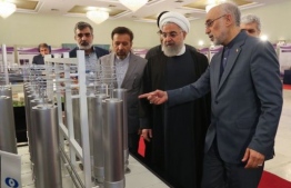 Iran's President Hassan Rouhani. PHOTO/AFP