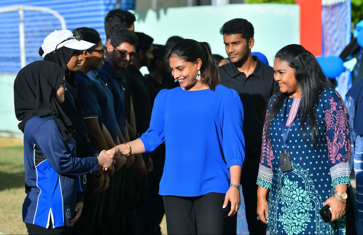 ސީއެޗްއެސްއީއަށް 40 އަހަރު ފުރުން ފާހަގަކުރަން މިދިޔަ ޖުލައި މަހު ބޭއްވި ހަރަކާތެއްތައި އެޑިއުކޭޝަން މިނިސްޓަރު ޑރ. އައިޝަތު އަލީ ބައިވެރިވެވަޑައިގަންނަވަނީ---ފޮޓޯ: ހުސައިން ވަހީދު/ މިހާރު