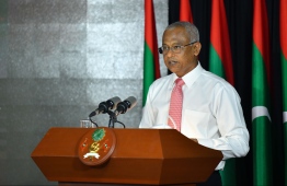 PERSONS WITH DISABILITIES AWARD RIVELI 2019 by GENDER MINISTRY / DISABILITY AWARD / president ibrahim mohamed solih
