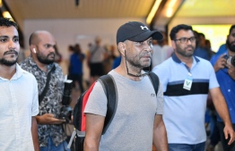 Abdulla Luthufee following his extradition in July 2019. PHOTO: HUSSAIN WAHEED / MIHAARU