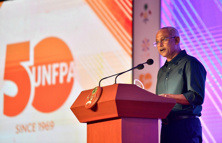 މިއަހަރު ރާއްޖޭގެ އާބާދީ ފަސްލައްކައަށް އަރާނެ: ރައީސް