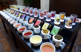 Some sample flavours of Dilmah tea. PHOTO: SIMDI