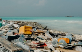 Plastic waste dumped on a beach in Maldives. PHOTO: COMMON SEAS