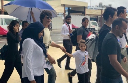 Shahrukh Khan arrives in Maldives. PHOTO: SOCIAL MEDIA