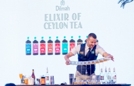 Tomek Malek, flair bartender who is a four-time WFA Roadhouse World Champion and Dilmah's representing mixologist. PHOTO: SIMDI