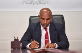 The suspended High Court Judge Hassan Ali, formally handed in his resignation in July. PHOTO: MIHAARU FILES