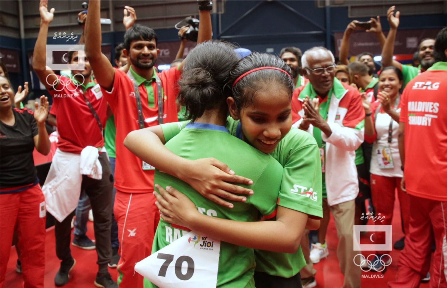 ރަފާ (ވ) އާއި ދީމާ މިއަދު އުފާފާޅުކުރަނީ. --އެމްއޯސީ ފޮޓޯ: މުހައްމަދު ޝަރުހާން ވަހީދު