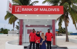 Bank of Maldives introduces 24/7 Self Service Banking at Thulhaadhoo, Baa Atoll and Maavah, Laamu Atoll. PHOTO: BANK OF MALDIVES.