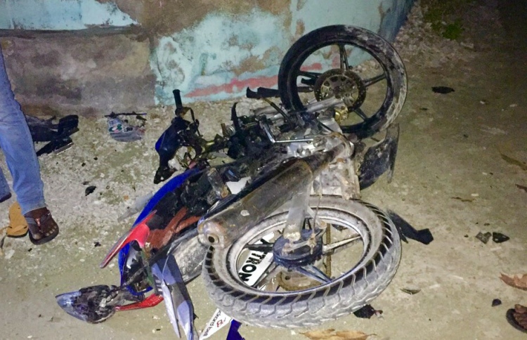 އެމްބިއުލާންސަކާއި ސައިކަލެއް ޖެހި މީހަކަށް އަނިޔާވެއްޖެ