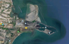 An aerial view of the Tuticorin port. Adeeb was apprehended in a tug boat that docked at the port.