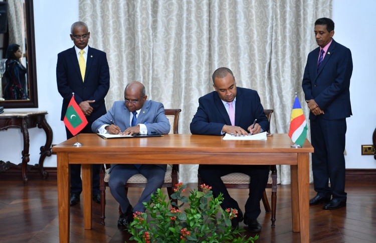 ރާއްޖެއާއި ސީޝެލްސްއާ ދެމެދު ހަތް އެއްބަސްވުމެއް