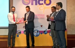 New specialised cancer-treatment medication was introduced to Maldives at the Onco-Spectra symposium. PHOTO: STATE TRADING ORGANISATION.