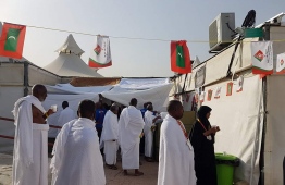 Hajj pilgrims in Mecca: A large number of people are queuing for Hajj
