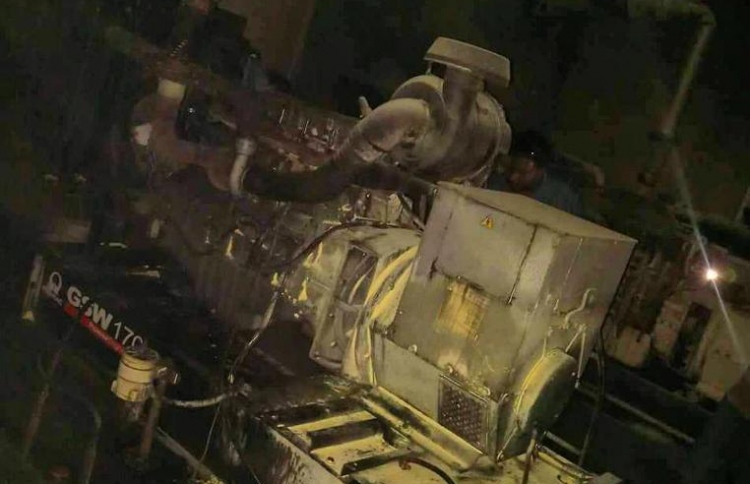 ދަނބިދޫގެ އިންޖީނު ގޭގައި އަލިފާން ރޯވެއްޖެ