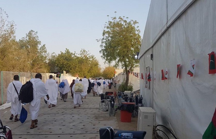 އިންތިޒާމު ރަނގަޅު، ދިވެހި ހައްޖުވެރިން އަރަފާތުގައި