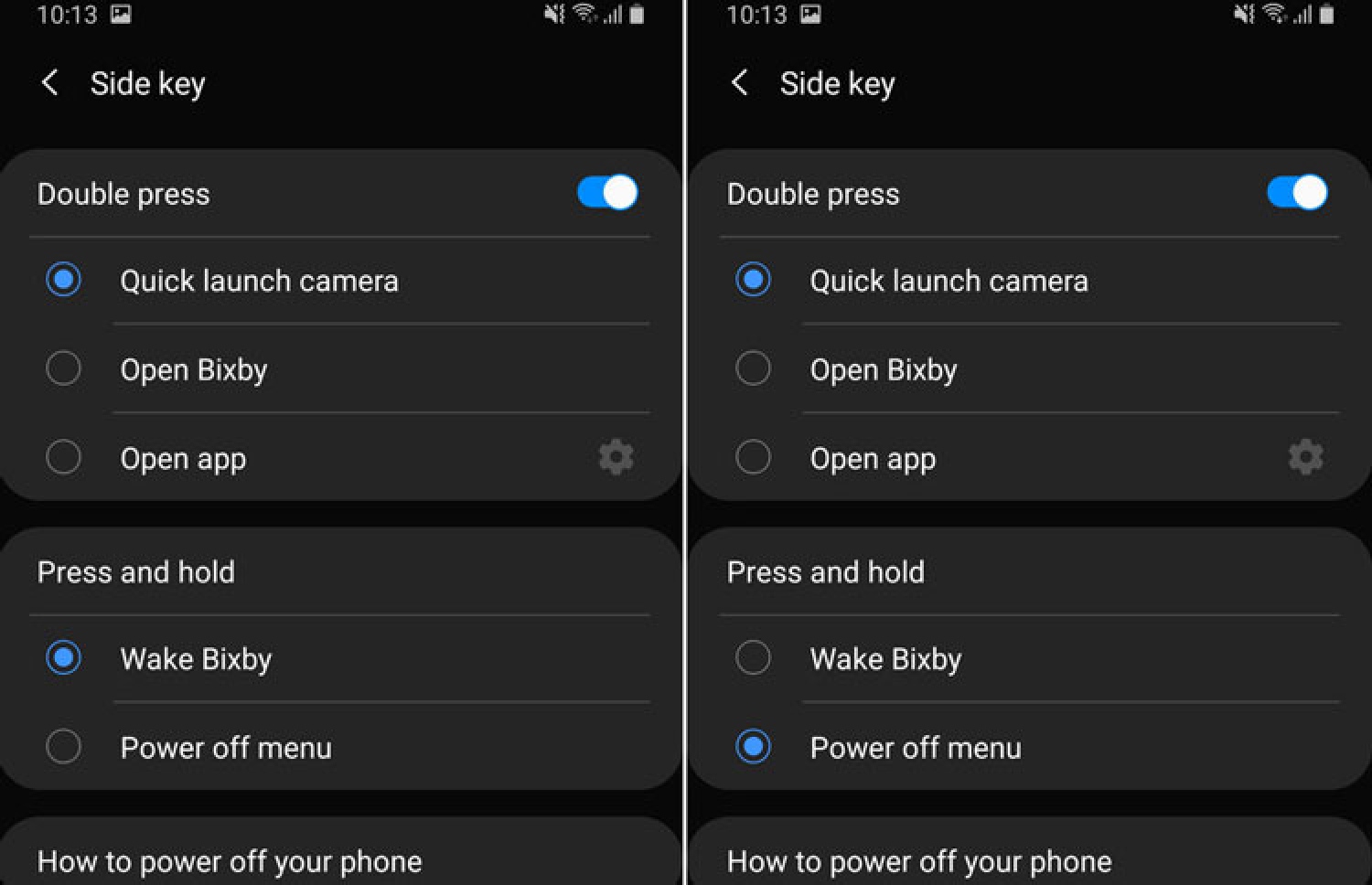 ސެމްސަންގް ގެލަކްސީ ނޯޓް 10 އަދި ނޯޓް 10 ޕްލަސް ނިއްވާލުމަށްޓަކައި ސެޓިން މެނޫ ބޭނުންކުރުން