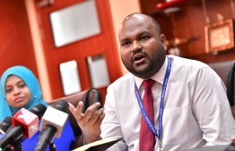 Minister of Tourism Ali Waheed. PHOTO: HUSSAIN WAHEED/ MIHAARU