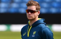 Australia's Steve Smith attends a practice session at Headingley Stadium in Leeds, northern England, on August 21, 2019 on the eve of the start of the third Ashes cricket Test match between England and Australia. (Photo by Paul ELLIS / AFP) / 