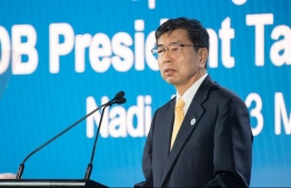 Takehiko Nakao, the president of Asian Development Bank (ADB). PHOTO/FINANCE MINISTRY