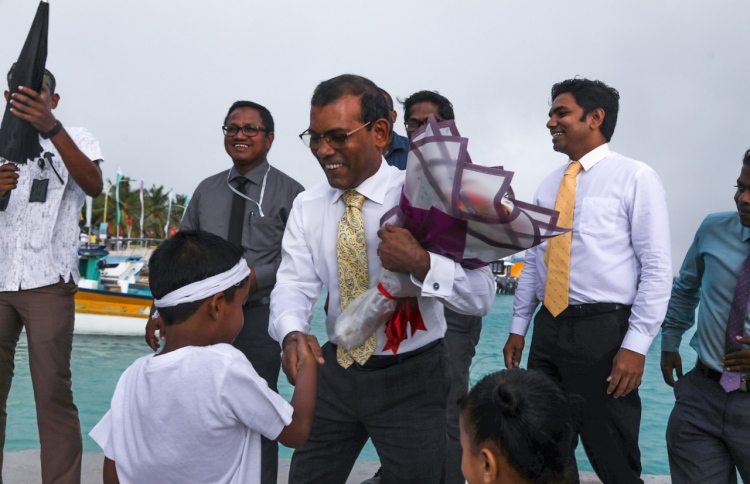 ރަށު ތަރައްގީއަށް ގެންގުޅެނީ "މޮޔަ ވިސްނުމެއް":ނަޝީދު