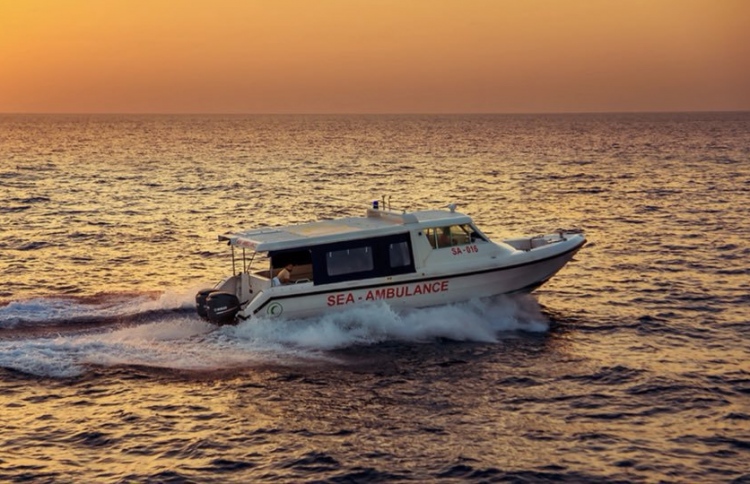 އައްޑޫގައި ސީ އެމްބިއުލާންސްގެ ހިދުމަތް ހުއްޓިފައި