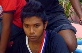 Ahmed Aruham, who was murdered with a sharp object in Lorenzo Park in June 2012. PHOTO: MIHAARU FILES