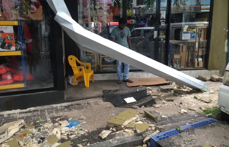 ބެލްކަންޏަކުން ފިލާގަނޑެއް ވެއްޓި މީހަކު ޒަހަމްވެއްޖެ