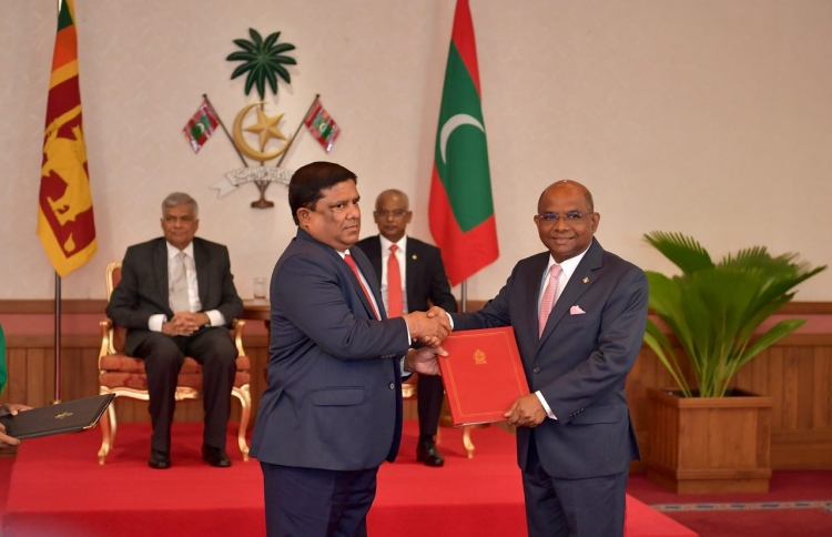 ވިސާ އެއްބަސްވުމެއްގައި ރާއްޖެ-ލަންކާ ސޮއިކޮށްފި