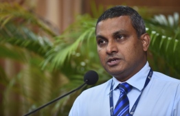 Former Vice Chancellor of Maldives National University (MNU) Dr Ali Fawaz Shareef was appointed as new Rector of Cyryx College. PHOTO: NISHAN ALI/MIHAARU.