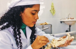 Ruhusha during her time in med-school in Russia. PHOTO: RUKHSA