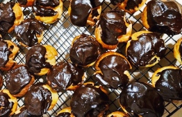 Profiteroles made for Fannuge Dharin. PHOTO: RUKHSA
