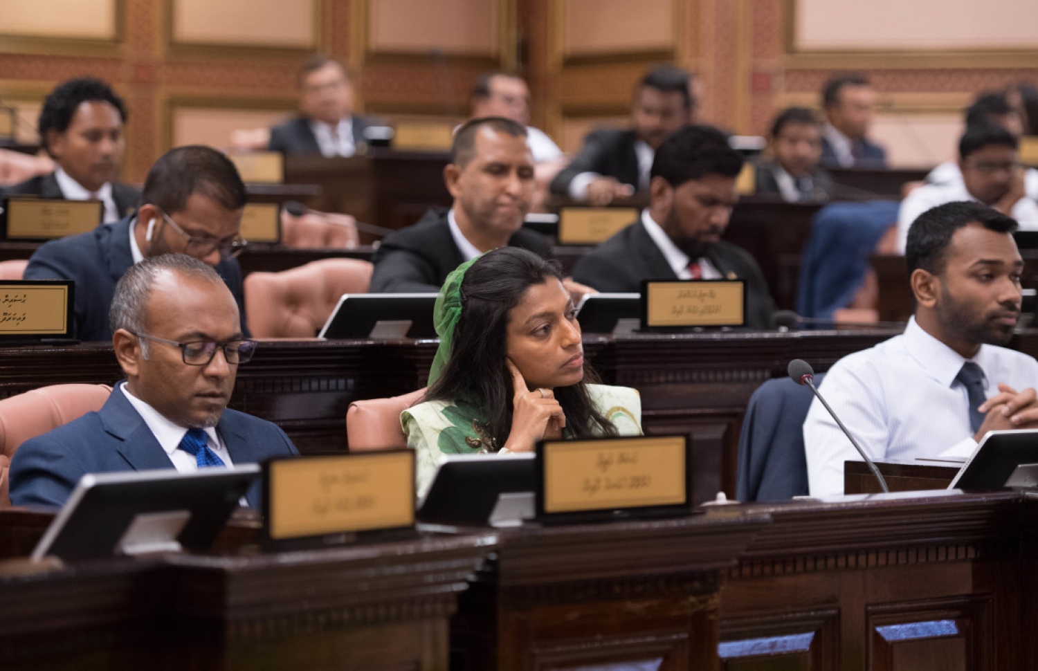 ރައްޔިތުންގެ މަޖިލިހުގެ ޖަލްސާއެއް ކުރިއަށް ދަނީ. --- ފޮޓޯ: މަޖިލިސް